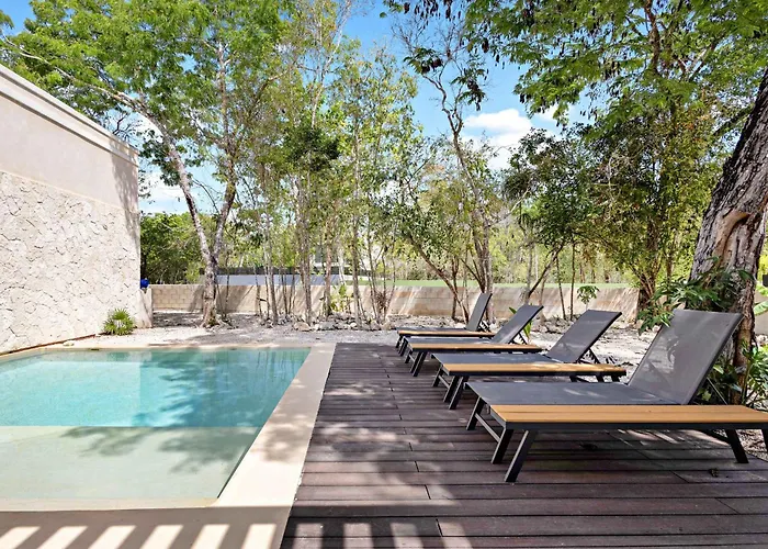Casa de férias Xpuha Paradise 3br Priv Pool Beachclub Included Xpu Ha